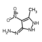 CAS#: 57097-82-2， (3E)-3-Hydrazono-5-Methyl-4-Nitro-2,3-Dihydro-1H-Pyrazole