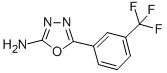 CAS 登录号：5711-64-8， 5-[3-(三氟甲基)苯基]-1,3,4-恶二唑-2-胺