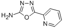 structure of CAS# 5711-72-8, 5-Pyridin-2-Yl-1,3,4-Oxadiazol-2-Ylamine;5-(2-Pyridyl)-1,3,4-Oxadiazol-2-Amine;[5-(2-Pyridyl)-1,3,4-Oxadiazol-2-Yl]Amine;Brn 0975839