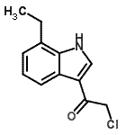 CAS#: 571153-20-3， 2-Chloro-1-(7-Ethyl-1H-Indol-3-Yl)Ethanone