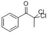 structure of CAS# 57169-51-4, 2,2-Dichloropropiophenone