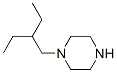 structure of CAS# 57184-38-0, 1-(2-Ethylbutyl)-Piperazine;1-(2-Ethylbutyl)Piperazine(SALTDATA: FREE);Piperazine, 1-(2-Ethylbutyl)- (9CI);1-(2-ETHYLBUTYL)PIPERAZINE