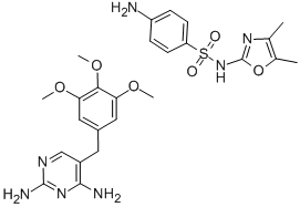 CAS#: 57197-43-0， Sulfamoxole mixture with trimethoprim