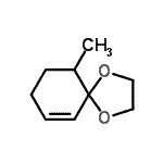 CAS#: 57204-96-3， 10-Methyl-1,4-Dioxaspiro[4.5]Dec-6-Ene