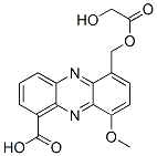 CAS#: 573-84-2， 6-[(Hydroxyacetoxy)Methyl]-9-Methoxy-1-Phenazinecarboxylic Acid