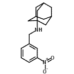 CAS#: 57304-72-0， N-(3-Nitrobenzyl)-1-Adamantanamine