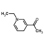 CAS 登录号：57355-63-2， 1-(1-乙基-1,4-二氢-3-吡啶基)乙酮