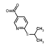 CAS 登录号：573676-13-8， 2-(异丙基硫基)-5-硝基吡啶