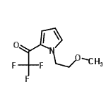 CAS#: 573982-85-1， 2,2,2-Trifluoro-1-[1-(2-Methoxyethyl)-1H-Pyrrol-2-Yl]Ethanone