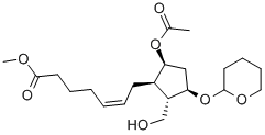 CAS#: 57429-54-6， (Z)-7-[(1R,2S,3R,5S)-5-Acetoxy-2-Hydroxymethyl-3-(Tetrahydro-Pyran-2-Yloxy)-Cyclopentyl]-Hept-5-Enoic Acid Methyl Ester