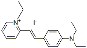 CAS#: 57439-27-7， 2-[2-[4-(Diethylamino)Phenyl]Vinyl]-1-Ethylpyridinium Iodide