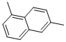 structure of CAS# 575-43-9, 1,6-Dimethylnaphthalene;Hsdb 6024;Nsc 52966;Naphthalene, 1,6-Dimethyl- (8Ci)(9Ci)