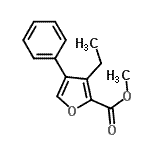 CAS#: 576169-71-6， Methyl 3-Ethyl-4-Phenyl-2-Furoate