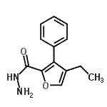 CAS#: 576170-45-1， 4-Ethyl-3-Phenyl-2-Furohydrazide