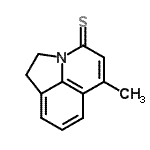 CAS#: 57625-46-4， 6-Methyl-1,2-Dihydro-4H-Pyrrolo[3,2,1-Ij]Quinoline-4-Thione