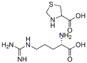 CAS#: 57631-15-9， (4-Amino-5-Hydroxy-5-Oxopentyl)-(Diaminomethylidene)Azanium 1,3-Thiazolidine-2-Carboxylate