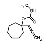 CAS#: 57649-54-4， 1-Propadienylcycloheptyl Methylcarbamate
