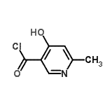 CAS#: 57658-62-5， 4-Hydroxy-6-Methylnicotinoyl Chloride