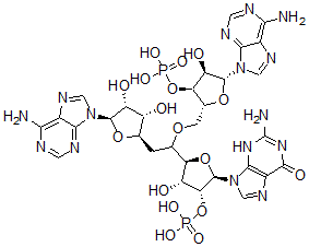 CAS#: 57663-51-1， Adenylyl-(3'-5')-adenylyl-(3'-5')-guanosine
