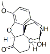 structure of CAS# 57664-96-7, (5alpha)-4,5-Epoxy-14-Hydroxy-3-Methoxymorphinan-6-One;Morphinan-6-One, 4,5-Epoxy-14-Hydroxy-3-Methoxy-, (5Alpha)-;Noroxycodone;Morphinan-6-One, 4,5-Epoxy-14-Hydroxy-3-Methoxy-, (5Alpha)- (9Ci)