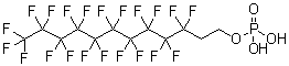 CAS#: 57678-05-4， 3,3,4,4,5,5,6,6,7,7,8,8,9,9,10,10,11,11,12,12,12-Henicosafluorododecyl Dihydrogen Phosphate