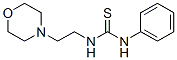 structure of CAS# 57723-02-1, 1-(2-Morpholinoethyl)-3-Phenylthiourea;1-(2-Morpholinoethyl)-3-Phenyl-Thiourea;1-(2-Morpholinoethyl)-3-Phenylthiourea;1-(2-Morpholin-4-Ylethyl)-3-Phenyl-Thiourea