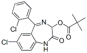 CAS#: 57773-81-6， 7-Chloro-5-(2-Chlorophenyl)-2,3-Dihydro-2-Oxo-1H-1,4-Benzodiazepin-3-Yl Pivalate