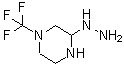 CAS 登录号：577784-89-5， 3-肼基-1-(三氟甲基)-哌嗪