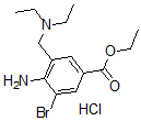 CAS#: 57814-29-6， 4-Amino-3-bromo-5-[(diethylamino)methyl]-Benzoic acid ethyl ester, monohydrochloride
