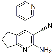CAS 登录号：579441-22-8， 2-氨基-6,7-二氢-4-(3-吡啶基)-5H-环戊并[b]吡啶-3-甲腈