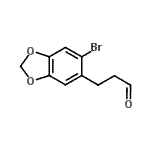 CAS#: 57961-87-2， 3-(6-Bromo-1,3-Benzodioxol-5-Yl)Propanal