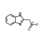 结构式 CAS# 57966-06-0, 2-(硝基甲基)-1H-苯并咪唑