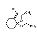 CAS#: 58158-89-7， (1E)-2,2-Diethoxy-N-Hydroxycyclohexanimine