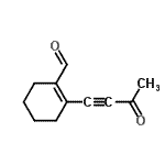CAS#: 581794-04-9， 2-(3-Oxo-1-Butyn-1-Yl)-1-Cyclohexene-1-Carbaldehyde