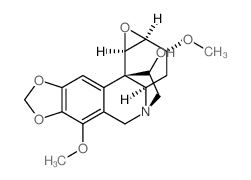 CAS#: 58189-38-1， (1aS, 2R,3aR,4R,10bS,10cR,11R)-1a,3,3a,10c-Tetrahydro-2,6-dimethoxy-2H,5H-4,10b-Ethano[1,3]dioxolo[4,5-j]oxireno[a] phenanthridin-11-ol
