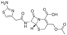 CAS#: 58233-18-4， (6R-trans)-3-(Acetoxymethyl)-7-[(2-Aminothiazol-4-Yl)Acetamido]-8-Oxo-5-Thia-1-Azabicyclo[4.2.0]Oct-2-Ene-2-Carboxylic Acid