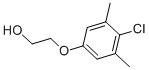 structure of CAS# 5825-79-6, 2-(4'-Chloro-3',5'-Dimethyl- Phenoxy) Ethanol;2-(4-Chloro-3,5-Dimethyl-Phenoxy)Ethanol;Ai3-08297;Brn 2557742