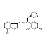 CAS#: 583057-48-1， 1-[(2R)-2-[(7-Chloro-1-Benzothiophen-3-Yl)Methoxy]-2-(2,4-Dichlorophenyl)Ethyl]-1H-Imidazole