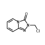 结构式 CAS# 58333-27-0, 2-(氯甲基)[1,2,4]三唑并[4,3-a]吡啶-3(2H)-酮