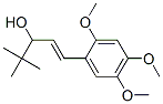 CAS 登录号：58344-48-2， 1-(2,4,5-三甲氧基苯基)-4,4-二甲基-1-戊烯-3-醇