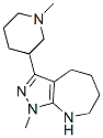 CAS#: 583811-42-1， 1,4,5,6,7,8-Hexahydro-1-Methyl-3-(1-Methyl-3-Piperidinyl)-Pyrazolo[3,4-b]Azepine