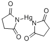 CAS 登录号：584-43-0， 二琥珀酰亚胺基汞