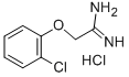 结构式 CAS# 58403-03-5, 2-(2-氯苯氧基)乙脒盐酸盐