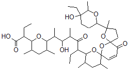 CAS#: 58439-94-4， (4S)-20-Deoxy-20-Oxo-4beta-Methylsalinomycin