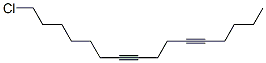 CAS 登录号：58444-07-8， 16-氯十六碳-5,9-二炔