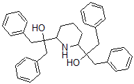 CAS#: 58451-87-9， alpha,alpha,alpha',alpha'-Tetrabenzyl-2,6-Piperidinedimethanol