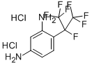 CAS#: 58524-63-3， 1,3-Diamino-4-(Heptafluoroisopropyl)Benzene Dihydrochloride