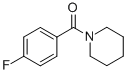 结构式 CAS# 58547-67-4, N-(4-氟苯甲酰)哌啶