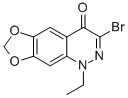 CAS#: 58561-09-4， 3-Bromo-1-Ethyl-1,4-Dihydro[1,3]Dioxolo[4,5-g]Cinnolin-4-One