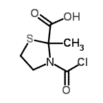 CAS#: 58570-41-5， 3-(Chlorocarbonyl)-2-Methyl-1,3-Thiazolidine-2-Carboxylic Acid